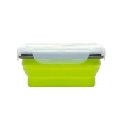 Foldble Lunch Box S 600ml – Plato/Lunchera Colapsable Silicona + Cubierto | NATUREHIKE