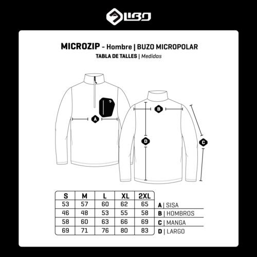 MICROZIP – Buzo micropolar con bolsillo | LIBO