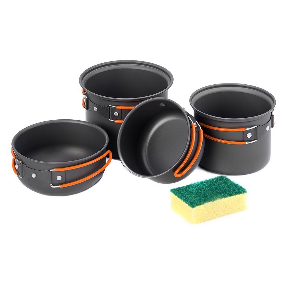 POT SET 4 en 1 – Marmita para 2 o 3 persona | NATUREHIKE
