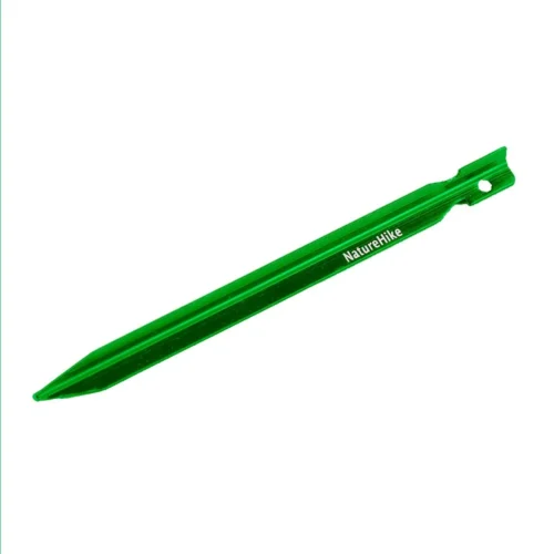 Estaca Angular De Aluminio 18 Cm (x8)  Verde | Naturehike