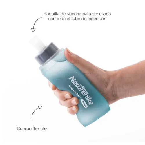Botella Flexible Soft Flask  420 Ml  Naturehike