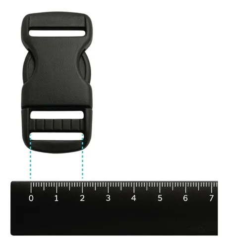 Hebilla Broche 20 Mm Acetal Regulable X Unidad