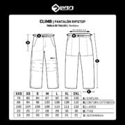 Climb Pantalón Ripstop Trabajo Libo – Tienda Oficial